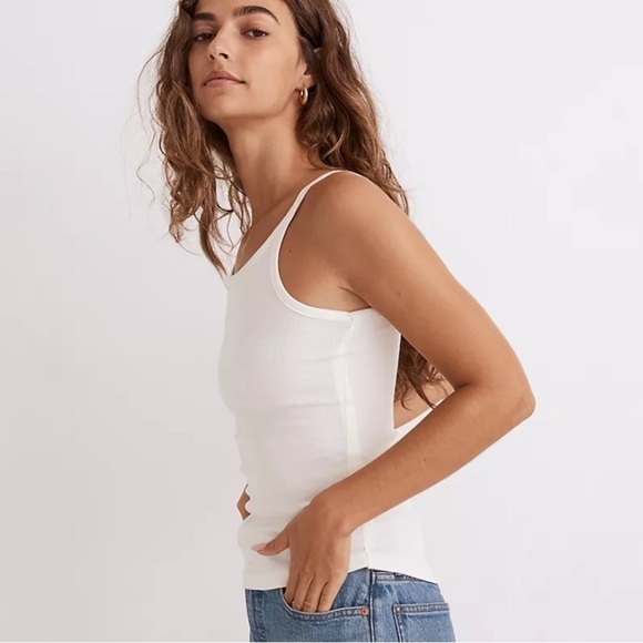 Madewell bright side thin strap tank top lighthouse - Picture 2 of 4